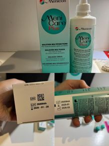 Menicon MeniCare Plus & Progent Lens Care Bundle