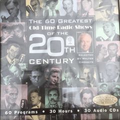 RARE The 60 Greatest Old Time Radio Shows of the 20th Century CD Box set