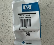 Hp22 Tri-Colour ink cartridge