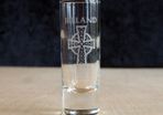 Celtic Cross shot glass