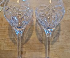 Pair of Waterford Crystal Clannad Stemware Glasses