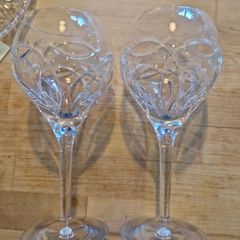 Pair of Waterford Crystal Clannad Stemware Glasses