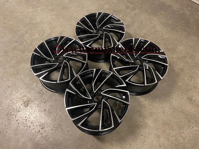18 19" Inch VW Golf Adelaide Style Wheels VW MK5 MK6 MK7 MK7.5 AUDI A3 CADDY VAN SEAN LEON scirocco skoda superb octavia estate 5x112