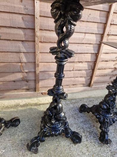 cast iron pedestals