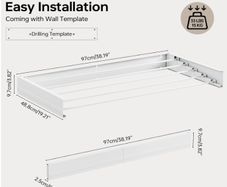 wall mounted clothes dryer