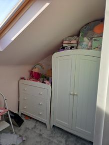 mamas and papas baby set wardrobe and cabinet