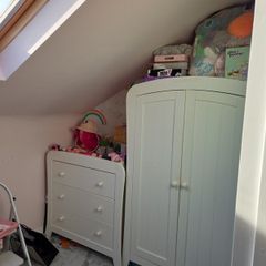 mamas and papas baby set wardrobe and cabinet