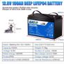 12V 100Ah LiFePo4 Battery Pack Lithium Iron Phosphate Batteries Built-in BMS For Solar Boats Image 2