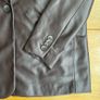 brown leather blazer Image 8