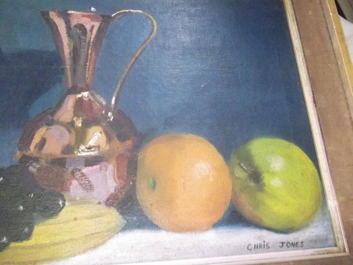 a oil painting on canvas by a dublin artist chris jones