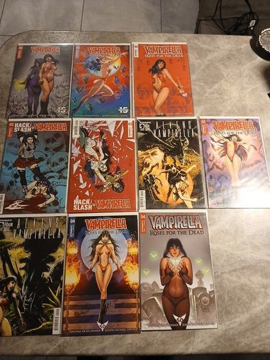 Vampirella comic bundle of 10 new comics, FREE SHIPPING!