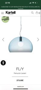 Kartell Fly light shade pendant