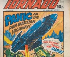 Tornado Comics Issues 5,6,7, 9,10 and 11 -IPC Magazines- Vintage UK Comics 1979