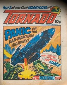 Tornado Comics Issues 5,6,7, 9,10 and 11 -IPC Magazines- Vintage UK Comics 1979