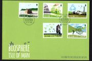 2016 Isle of Man Biosphere of Isle of Man; Think Green Commemorative Stamps First Day Cover (FDC)