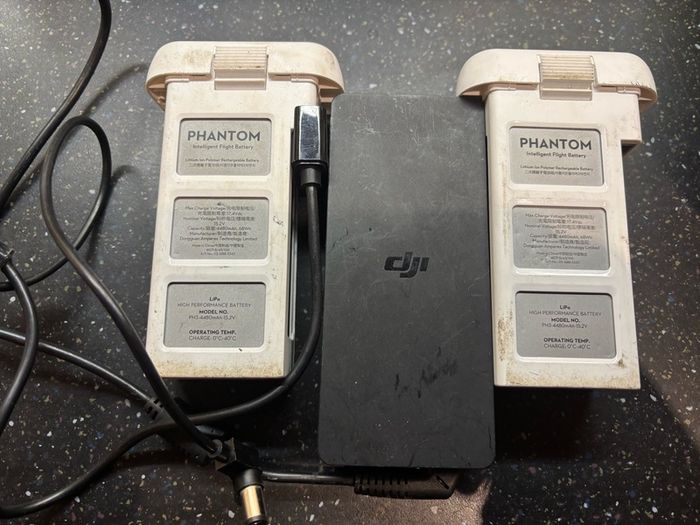 Dji phantom batteries and charger