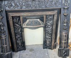 cast iorn fireplace heavy