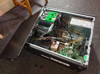 PC Desktop (not starting, no ram, no hdd)