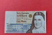 C series five Pound Catherine McAuley banknote