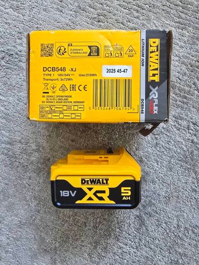 dewalt battery 12ah and 5ah