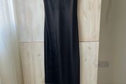 Zara satin lace dress