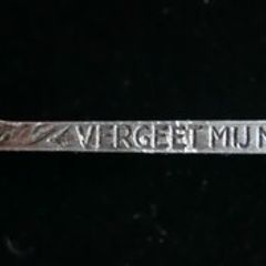 Vintage Silver Vergeet Mij Niet Spoon
