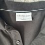 Black Calvin Klein polo shirt Image 2