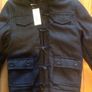 BNWT Age 3-4 Lined Charcoal Grey Jacket / Coat Image 2