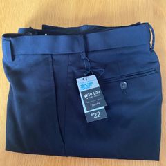 Mens Black Slim Fit Trousers