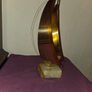 Vintage DeMott Copper and Brass Sailboat Sculpture - Artist signed Image 8