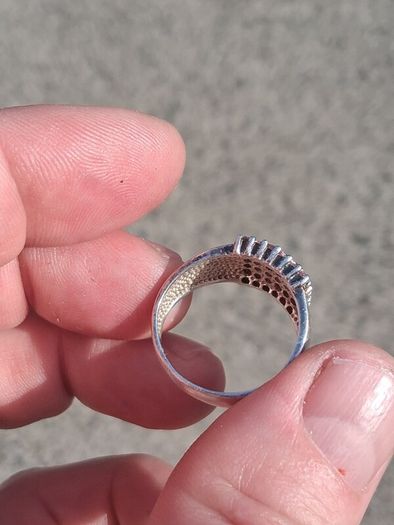 Solvar Gem Set Sterling Silver Ring