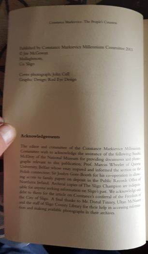 Countess Markievicz: The People's Countess, Ed. Joe McGowan