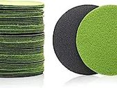 GLASS POLISH 13303 GP-PRO100 Silicon Carbide Sanding Disc with Hook and Loop | P320 Abrasive Disc | 75 mm | Pack of 50