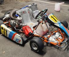 kz kart race kart tm 125