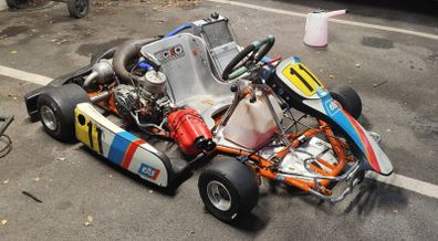 kz kart race kart tm 125