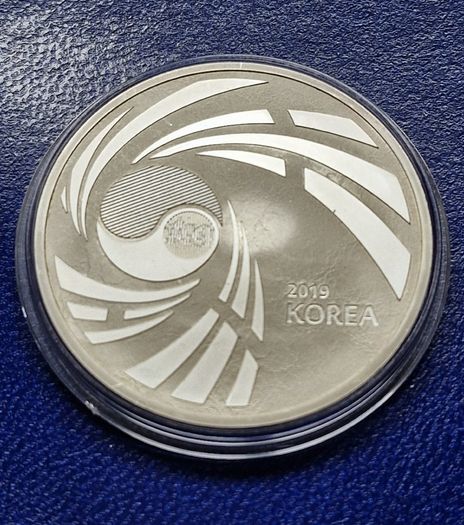 2019 South Korea 1 oz Silver K-Series Taekwondo