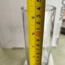 Krosno Bud Vase Clear Art Glass Polish Controlled Bubble Cylinder Image 3