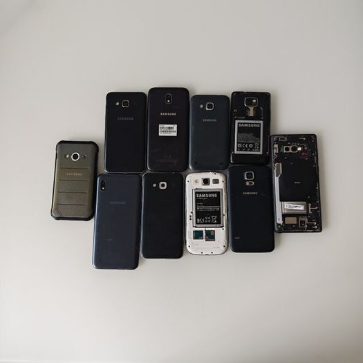 Job Lot 10x Samsung Galaxy Smartphones - Untested / For Parts & Repair