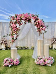 Wedding/ Birthday/ Party/ Communion/ Confirmation Flower Arch for Rent