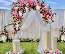 Wedding/ Birthday/ Party/ Communion/ Confirmation Flower Arch for Rent