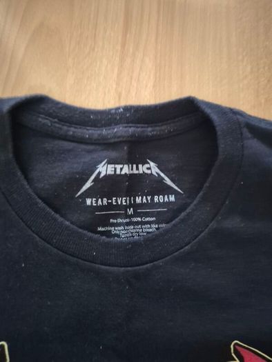 2024 Metallica Shirt M North American Tour Gillette Stadium Official Concert