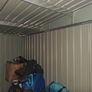 Large Steel Garden Shed Approx. 8ft x 8ft Image 2