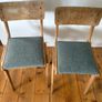 vintage stacking chairs Image 3