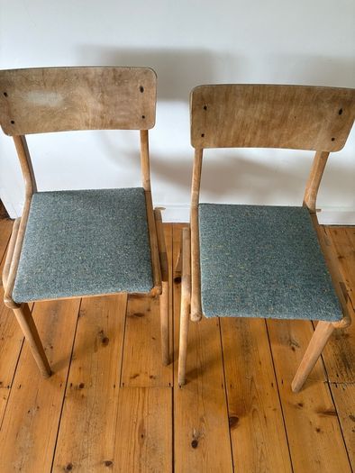vintage stacking chairs