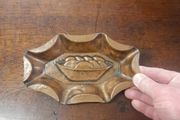 Antique copper dish