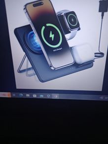 brand new wireless 3 in 1 phone charger