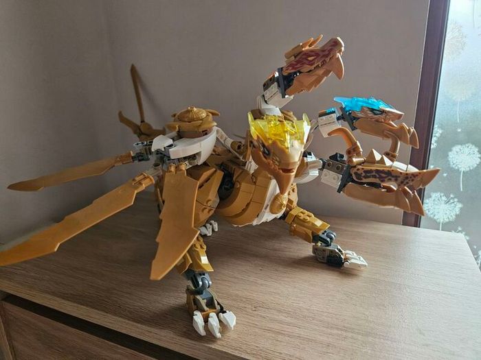 lego niniago 71774 Lloyd's golden ultra dragon