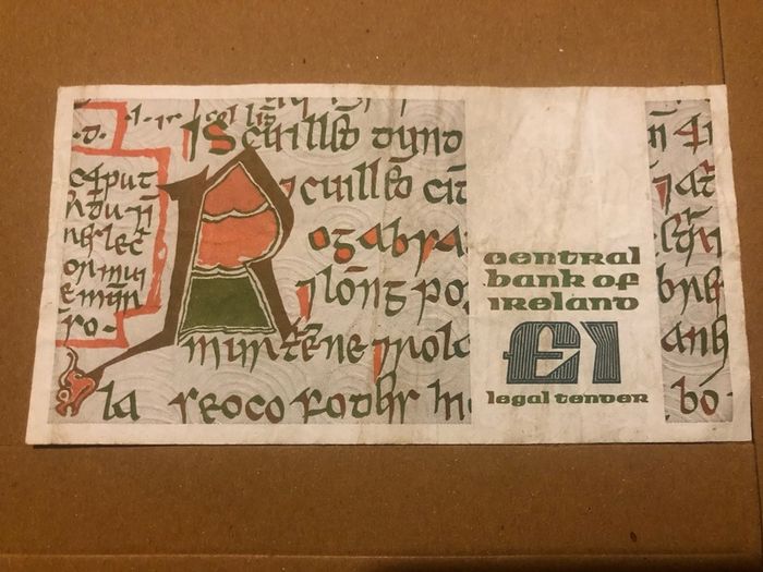 5 x Irish Pound B series