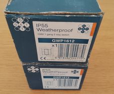 Weather Proof 10A 1 gang 2 way switch