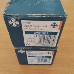 Weather Proof 10A 1 gang 2 way switch
